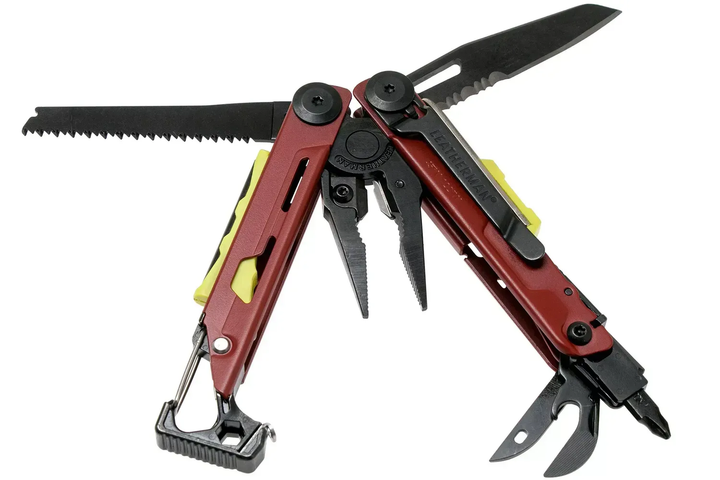 Мультитул Leatherman Signal Crimson, нейлоновий чохол (832745) - зображення 6