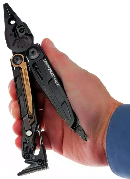 Мультитул Leatherman MUT EOD Black, чехол нейлоновый Molle (масло), sight adjuster (833119) - изображение 7