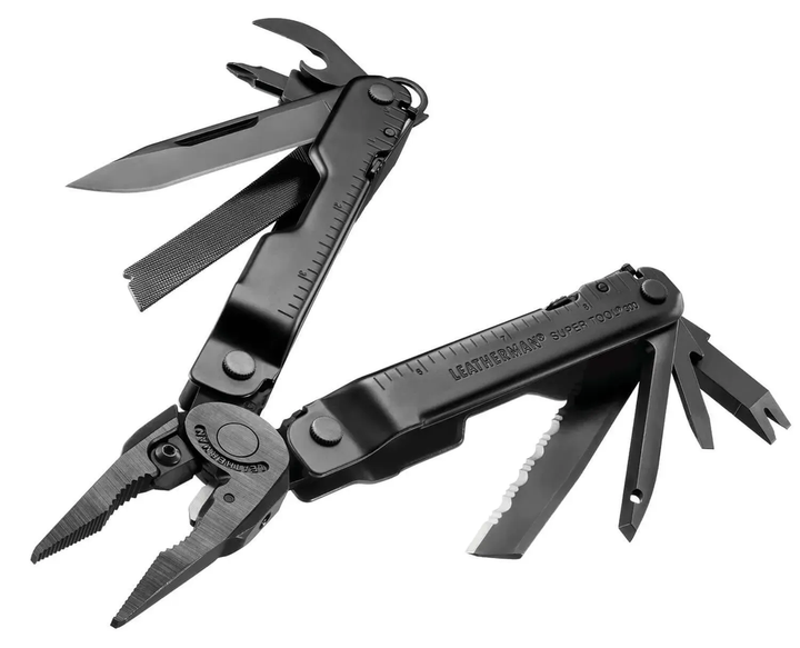Мультитул Leatherman Super Tool 300M Black, чохол Molle чорний (832758) - зображення 2