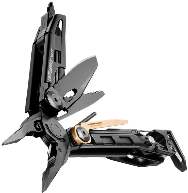 Мультитул Leatherman MUT Black, чохол нейлоновий Molle (олива), sight adjuster (833084) - зображення 5