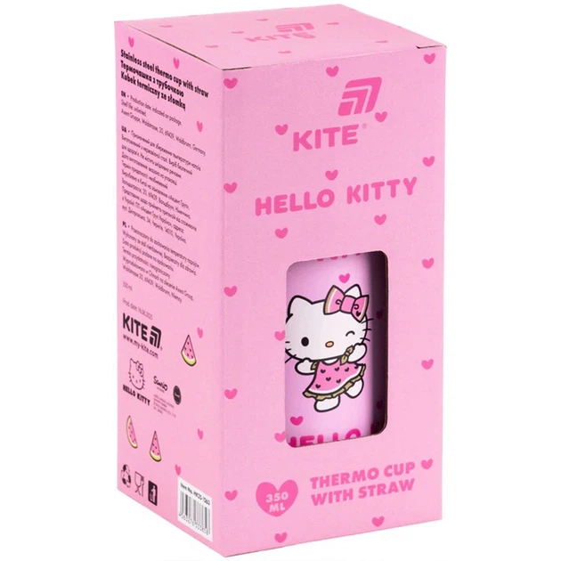 Термокружка з турбочкою Kite Hello Kitty 350 мл HK25-1263 - изображение 4