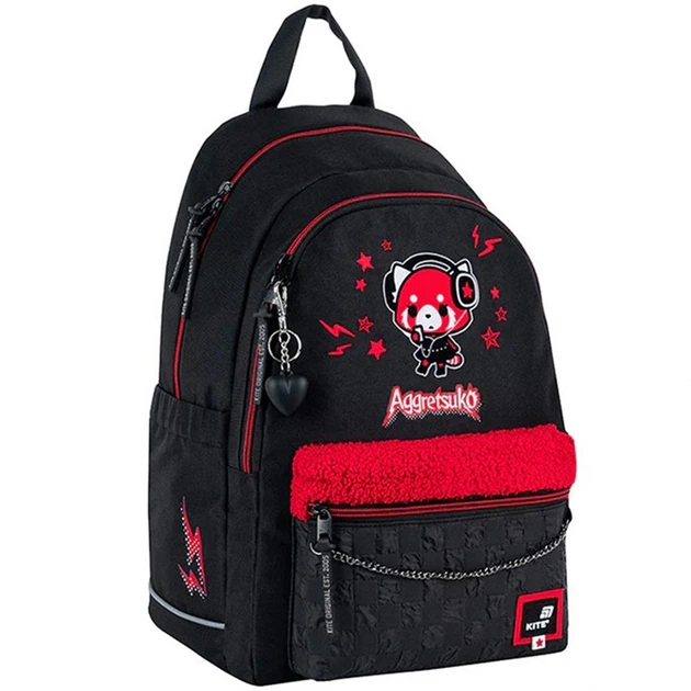 Рюкзак Kite Education teens Aggretsuko 19 л AR25-2575M - Фото 2 Рюкзак Kite Education teens Aggretsuko 19 л AR25-2575M - изображение 2
