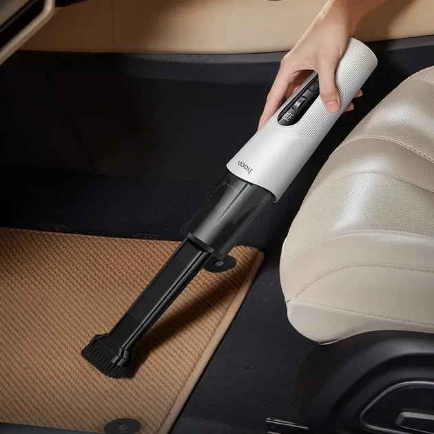 Автомобільний пилосос Hoco ZP16 Wave Wireless Vacuum Cleaner White (6942007660853) - зображення 9