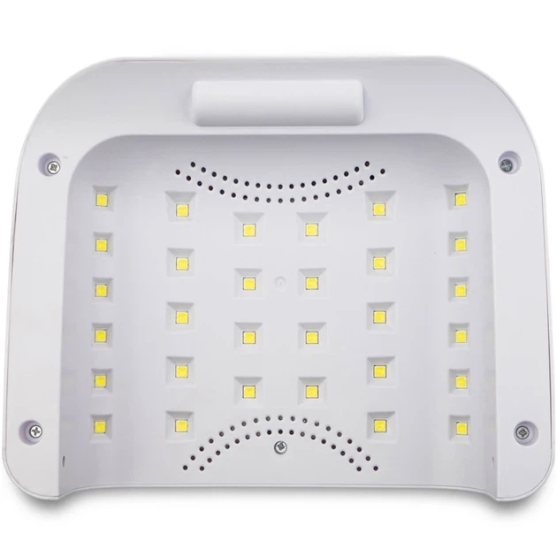 Лампа LEDME 5B 120W UV/LED с аккумулятором для маникюра Серебристый - Фото 3 Лампа LEDME 5B 120W UV/LED с аккумулятором для маникюра Серебристый - изображение 3