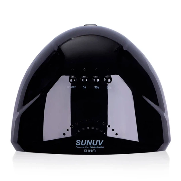 Лампа LED 48W SUNUV SUN 1 Оригинал для гель-лака маникюра UV/LED Черный - изображение 2