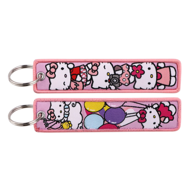 Брелок тканинний Хеллоу Кітті Hello Kitty 10 см 2858675629 - Фото 1 Брелок тканинний Хеллоу Кітті Hello Kitty 10 см 2858675629 - зображення 1