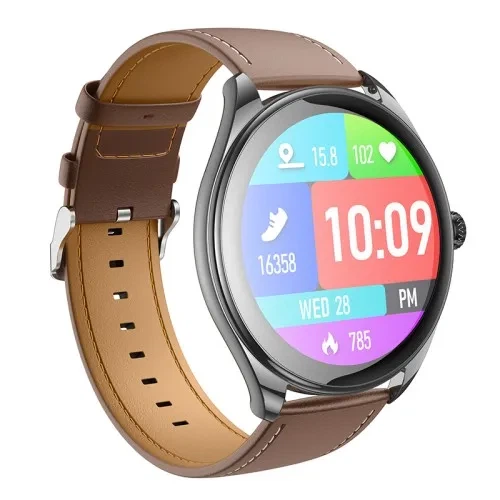 Смарт-годинник Hoco Y22 AMOLED Smart sports watch(call version), чорний - Фото 1 Смарт-годинник Hoco Y22 AMOLED Smart sports watch(call version), чорний - зображення 1