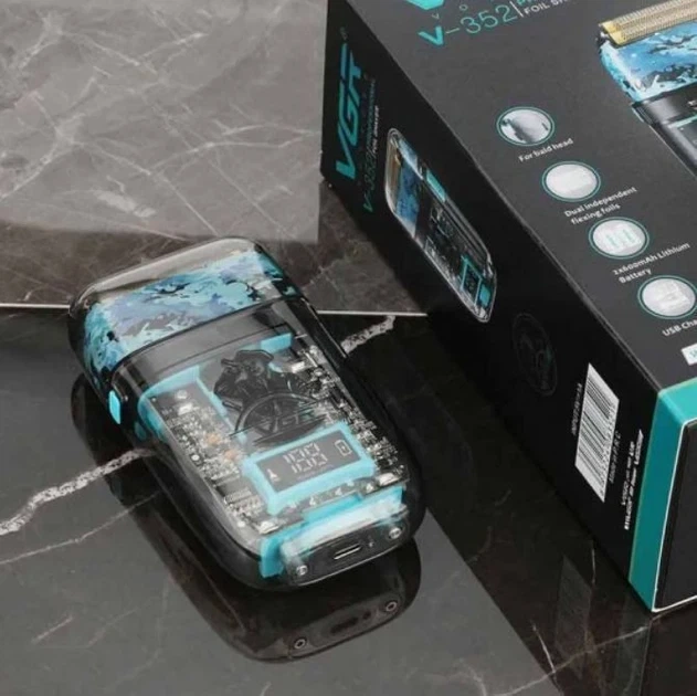 Электробритва VGR V-352, аккумуляторная, USB-зарядка - изображение 6