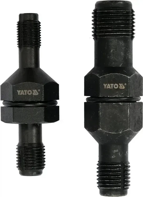 Набор для ремонта резьбы свечей YATO M10 x 1 мм, M12 x 1.25 мм, M14 x 1.5 мм, M18 x 1.5 мм 2 шт YT-17697 - Фото 1 Набор для ремонта резьбы свечей YATO M10 x 1 мм, M12 x 1.25 мм, M14 x 1.5 мм, M18 x 1.5 мм 2 шт YT-17697 - изображение 1