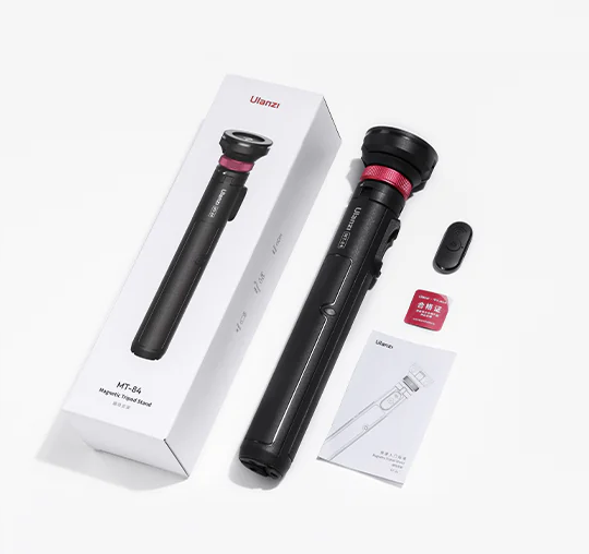 Штатив трипод для телефона с Magsafe Ulanzi MT-84 Magnetic Tripod for Phone Black (T001) - Фото 2 Штатив трипод для телефона с Magsafe Ulanzi MT-84 Magnetic Tripod for Phone Black (T001) - изображение 2