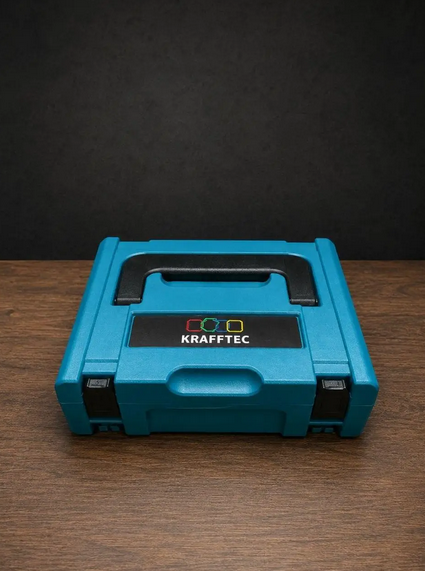 Гайковерт акумуляторний Krafftec Germany PRO 48V 8Ah 1500 Нм безщітковий ударний синій - зображення 3