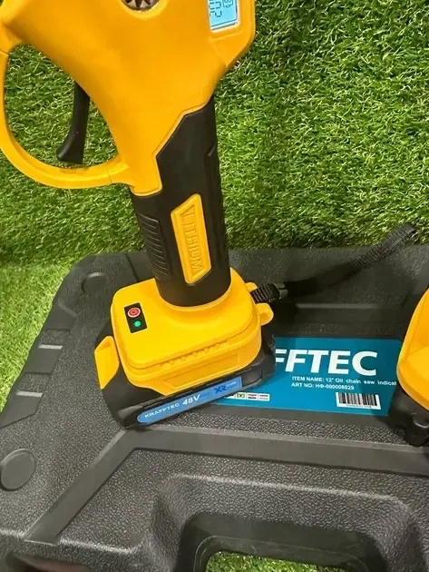 Набор 2в1 Krafftec Germany 48V 6Ah аккумуляторный (секатор DCMPP640P1 + минипила DCM181N) в кейсе - изображение 6