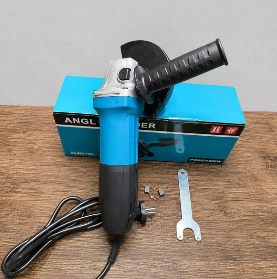 Болгарка Grinder 5030C 1100W с регулятором оборотов, плавным пуском и стабилизацией 125 мм - изображение 7