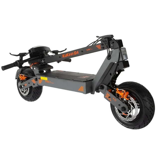 Електросамокат Kugoo Kirin G4 2026 2000Вт 20Аг 60В кросовер чорний (LUX1817) - зображення 5