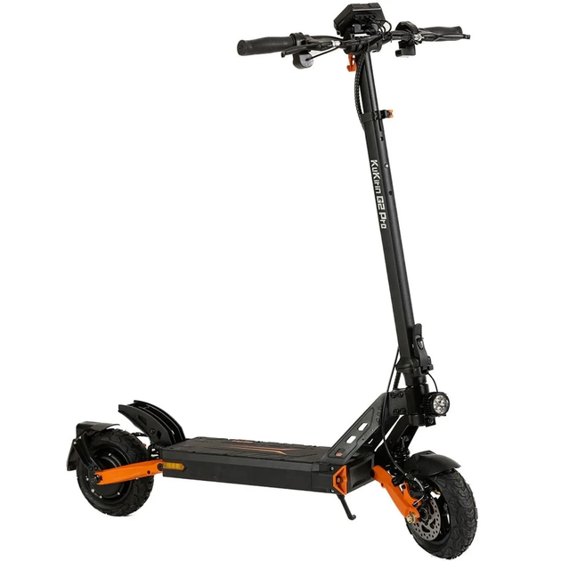 Електросамокат Kugoo Kirin G2 Pro 2025 з сидінням 600Вт 15Аг 48В кросовер чорний (LUX1825) - зображення 7