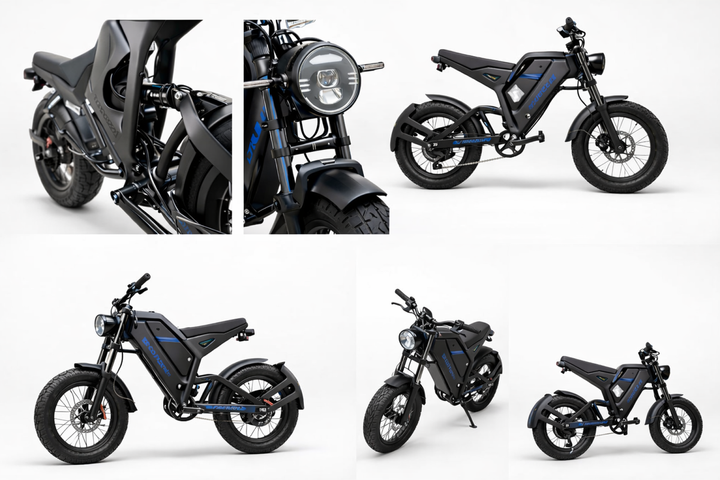Электровелосипед Crosser E-GT20 2026 1500Вт 25Ач 60В черный (LUX1827) - изображение 3