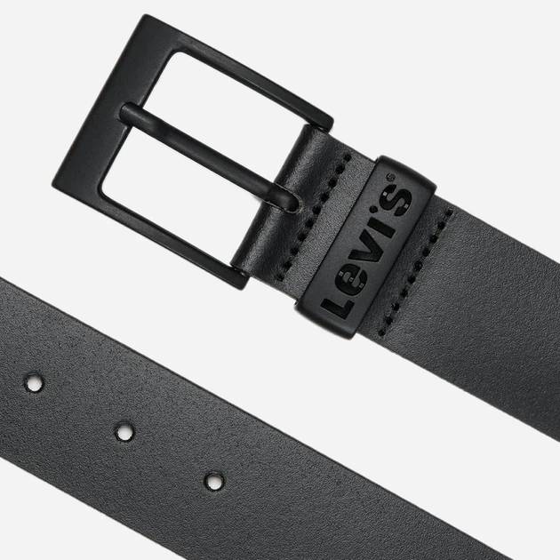 Ремень мужской из натуральной кожи Levi`s 38016-0034 115 см Черный (7613325952065) - Фото 4 Ремень мужской из натуральной кожи Levi`s 38016-0034 115 см Черный (7613325952065) - изображение 4