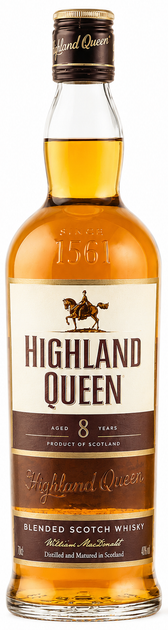 Набор виски Highland Queen 0.7 л 40% + Sherry Cask Finish 0.7 л 40% + 8 yo 0.7 л 40% (1021244264279) - изображение 6
