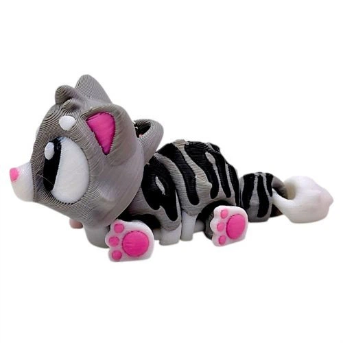 3D Брелоки "CUTE CAT / Милый КОТИК", Keychain, 3D печать - Фото 1 3D Брелоки "CUTE CAT / Милый КОТИК", Keychain, 3D печать - зображення 1