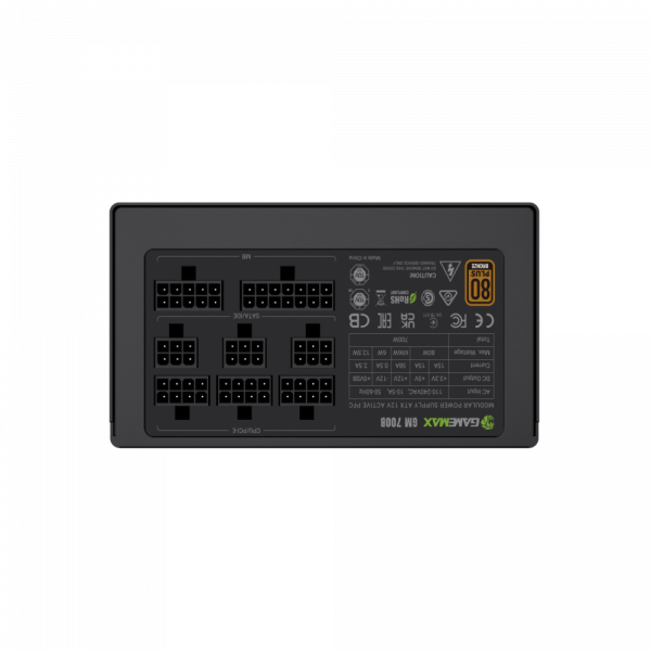 Блок живлення gamemax gm 700b Fully-modular New (gm 700b Fully-modular New ) - изображение 7