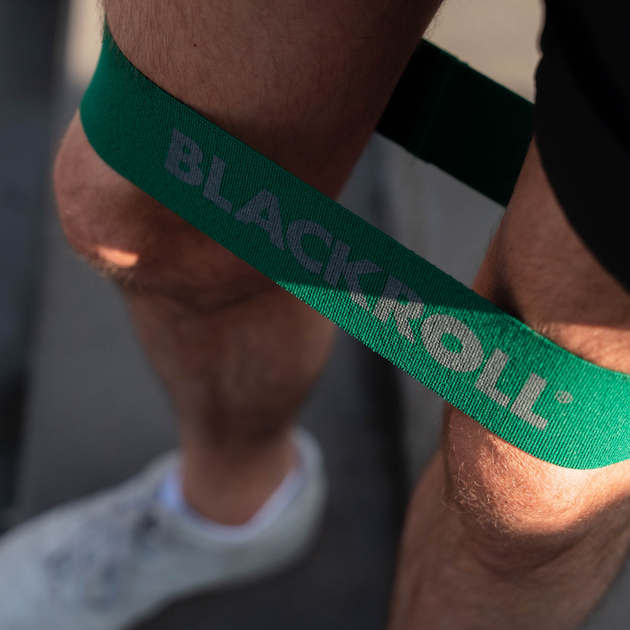 Фітнес резинка текстильна BLACKROLL® LOOP BAND Green 32 × 6 см (опір 4,9 кг) - изображение 4