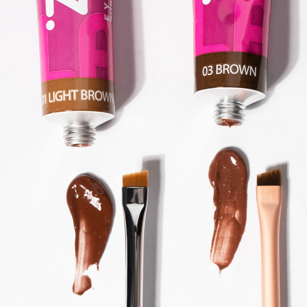 Краска для бровей с коллагеном Eyebrow Tint 03 Brown 15ml - изображение 7