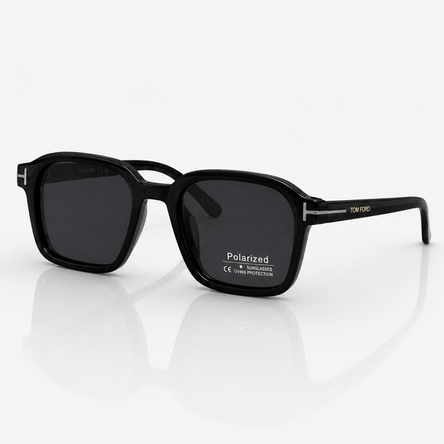 Сонцезахисні окуляри POLARIZED TF-702 C3 Black Чоловічі з поляризацією - зображення 3