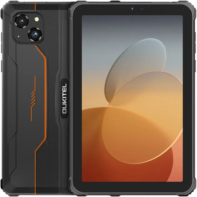 Планшет OUKITEL RT3pro 8" 4/128GB LTE Orange (RT3pro_Orange) - Фото 3 Планшет OUKITEL RT3pro 8" 4/128GB LTE Orange (RT3pro_Orange) - зображення 3