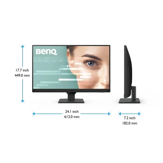 Монітор TFT 27" BenQ GW2790, IPS, 100Hz, 2xHDMI, DP, колонки, чорний (9H.LLTLJ.LBE) (1712272) - Фото 6 Монітор TFT 27" BenQ GW2790, IPS, 100Hz, 2xHDMI, DP, колонки, чорний (9H.LLTLJ.LBE) (1712272) - зображення 6