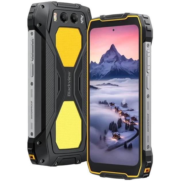 Смартфон Blackview BV7300 6.67" HD+ /6GB/256GB/ MT6769V /15000mAh/ 50+20Мп /IP69K/NFC Yellow (BV7300Yelow) - изображение 8
