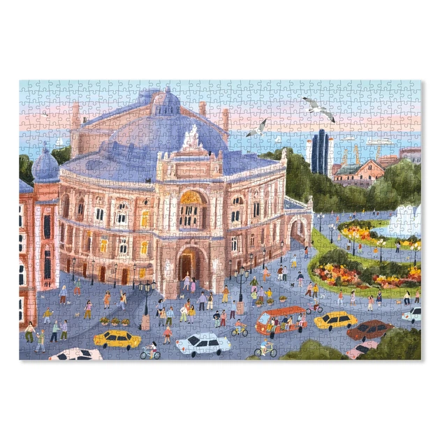 Пазл ORNER «Солнечная Одесса» A4 1000 элементов - Фото 14 Пазл ORNER «Солнечная Одесса» A4 1000 элементов - изображение 14