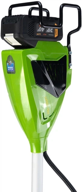 Тример акумуляторний Procraft ATA-40BS UNIVERSAL з велосипедною ручкою 1 акумулятором 40V/4Ah та зарядним пристроєм у комплекті безщітковий садова газонокосарка для косіння трави та бур’янів ручна електрокоса для догляду за присадибною територією - зображення 7