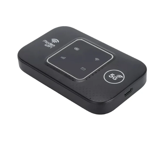 Портативний 4G/5G LTE роутер Pix-Link Mobile Router PH314-E кишеньковий Wi-Fi модем з LED-дисплеєм Black (19181) - зображення 4