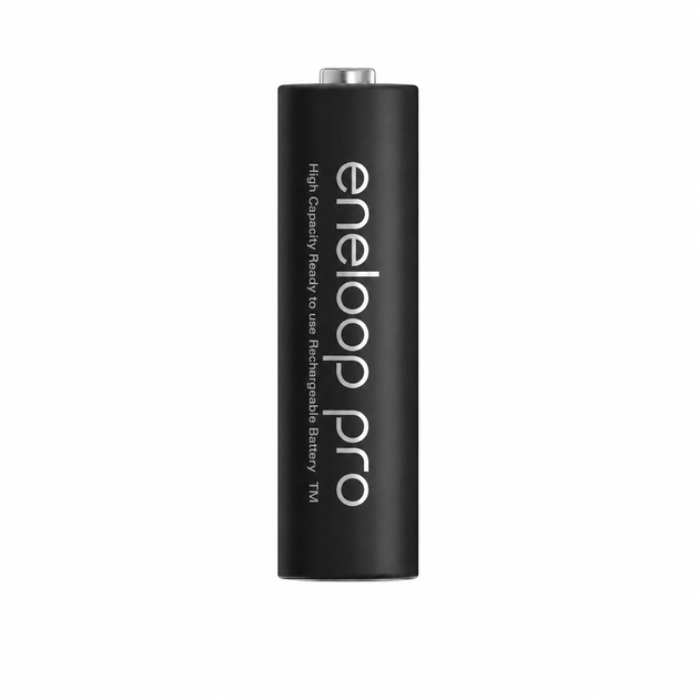 Аккумулятор Panasonic Eneloop Pro AAA NI-MH 930 мАч 2 шт (BK-4HCDE/2CP) - Фото 2 Аккумулятор Panasonic Eneloop Pro AAA NI-MH 930 мАч 2 шт (BK-4HCDE/2CP) - изображение 2
