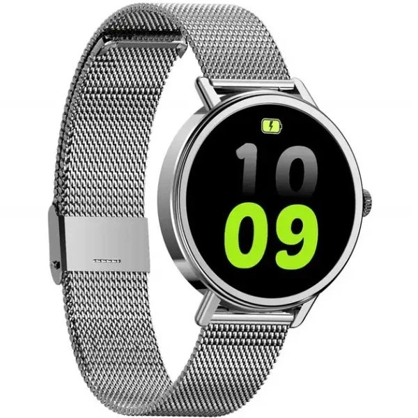 Смарт-часы Blackview X30 1.26" 360x360 IPS Bluetooth 320 мА пульсометр шагомер микрофон Silver (6931548327080) - изображение 4