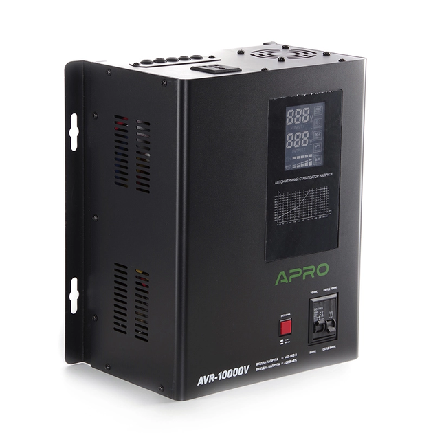 Стабилизатор напряжения релейный AVR-10000V (подвесной) APRO - изображение 3