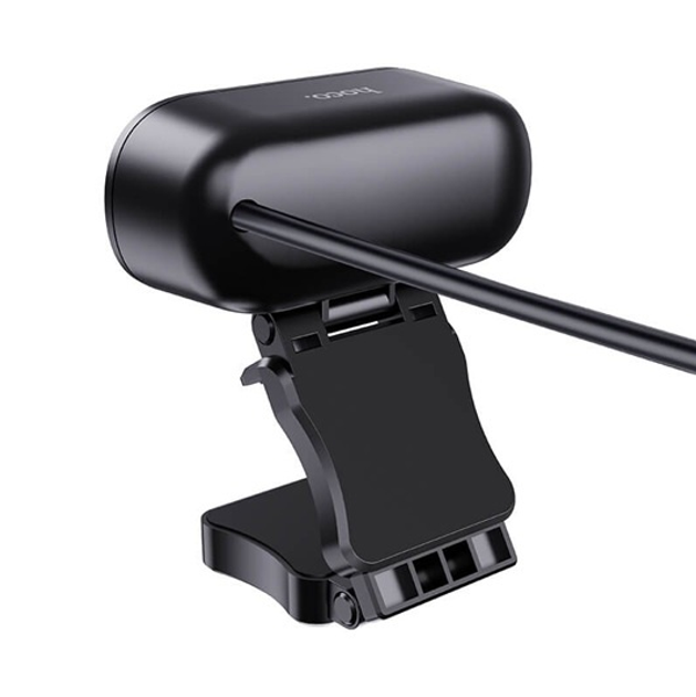 Веб-камера Hoco DI11 USB с Audio Focus/2KHD/4Mpx/1,5 м Black (DI11) - изображение 5