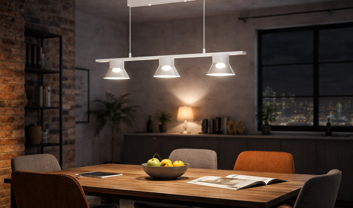 Світильник підвісний LUMINARIA ADEL P 3xGX53 WHITE - зображення 2