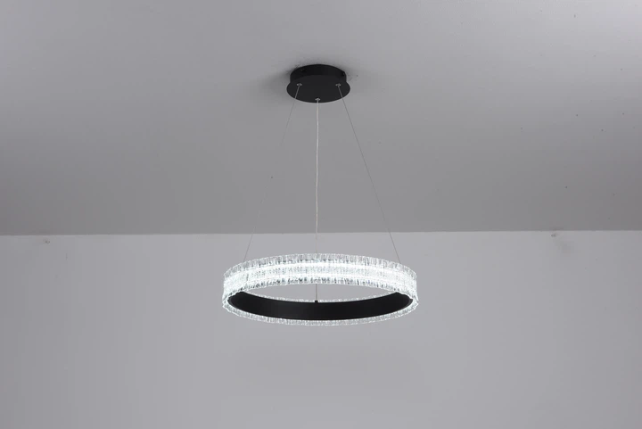 Люстра светодиодная подвесная Luminaria ERIKA 65W R485 Black с пультом - изображение 8