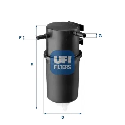 Фільтр палива дизель VW AMAROK 10- 2.0BITDI 24.145.00 UFI (2414500) - Фото 1 Фільтр палива дизель VW AMAROK 10- 2.0BITDI 24.145.00 UFI (2414500) - изображение 1