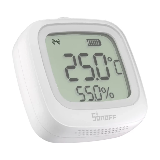 Датчик температуры и влажности Sonoff SNZB-02WD ZigBee LCD (SNZB-02WD) - изображение 2