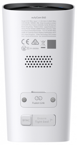 IP-камера Eufy e40 White (t8144321) - зображення 4