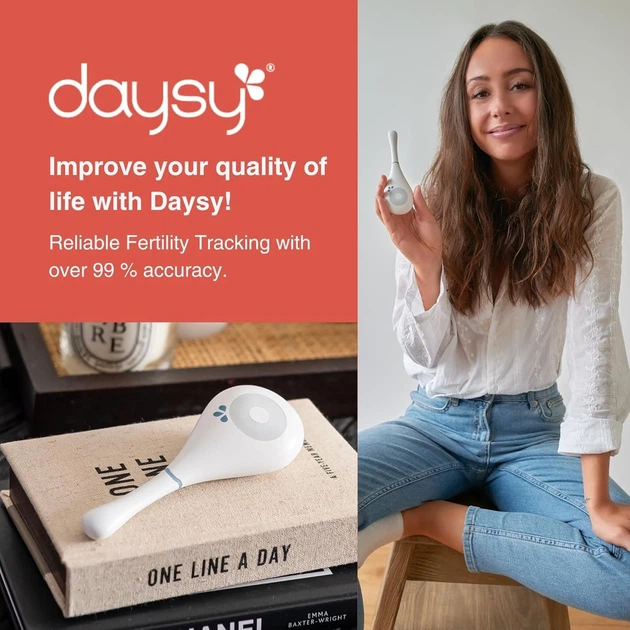 Трекер фертильности Daysy / точность 99% / с приложением / Белый Б/В k1 - изображение 4