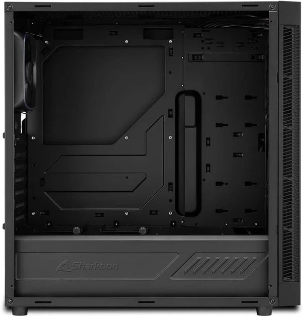Корпус для ПК Sharkoon TG6 RGB / 4 ARGB вентилятора / Без БП / Черный (101646518) - Уценка - Фото 5 Корпус для ПК Sharkoon TG6 RGB / 4 ARGB вентилятора / Без БП / Черный (101646518) - Уценка - изображение 5