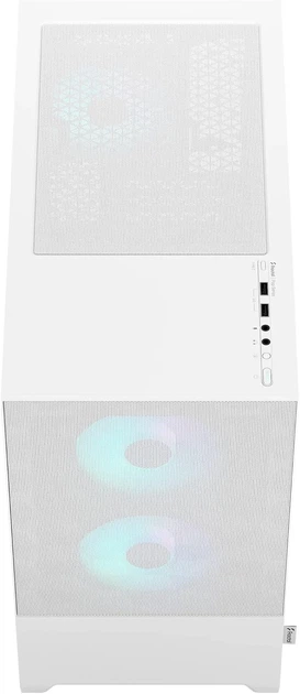 Корпус для ПК Fractal Design Pop Mini Air RGB / Сетчатая панель / Без БП / Белый (101684355) - Уценка - изображение 3