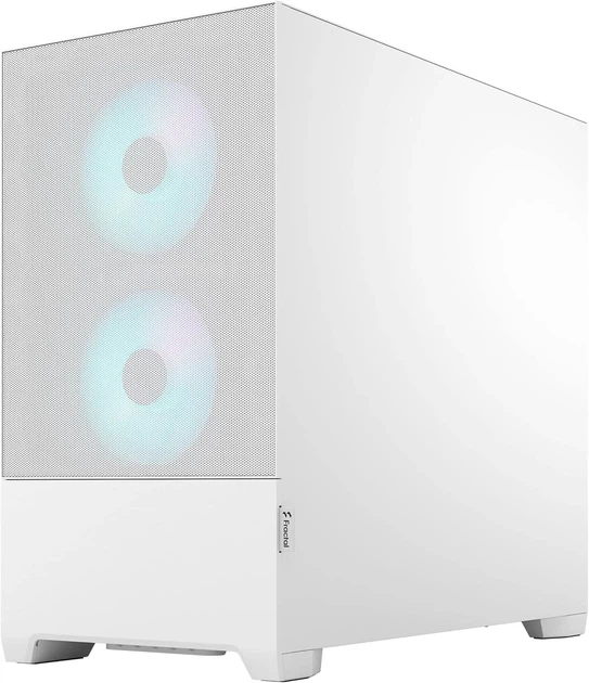 Корпус для ПК Fractal Design Pop Mini Air RGB / Сетчатая панель / Без БП / Белый (101684355) - Уценка - изображение 4