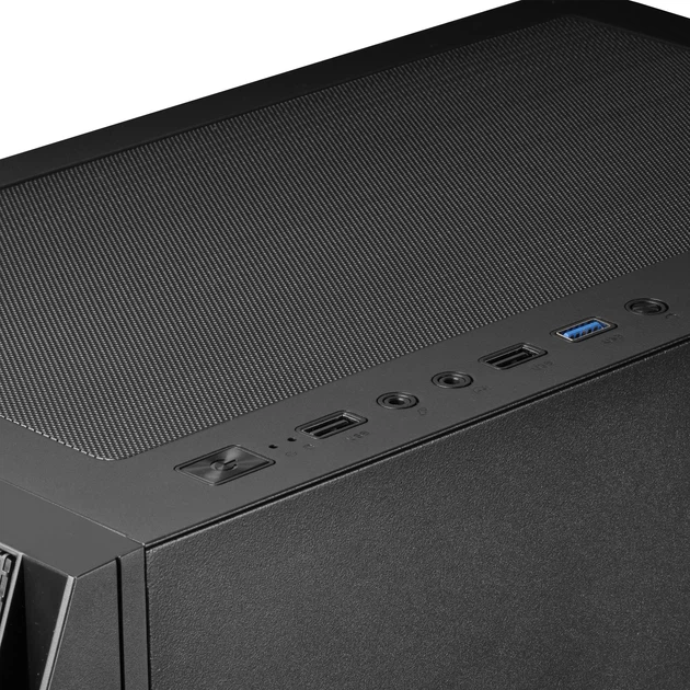 Корпус Mars Gaming MC-PRO2 Tower / без БЖ / Чорний (102078799) - Фото 6 Корпус Mars Gaming MC-PRO2 Tower / без БЖ / Чорний (102078799) - зображення 6