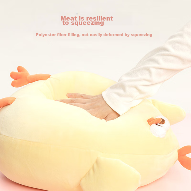 MINISO Dundun Chicken Плюшева іграшка Лялька М'яка тварина Подушка Подарунок на день народження для жінок, великий розмір - Фото 7 MINISO Dundun Chicken Плюшева іграшка Лялька М'яка тварина Подушка Подарунок на день народження для жінок, великий розмір - изображение 7