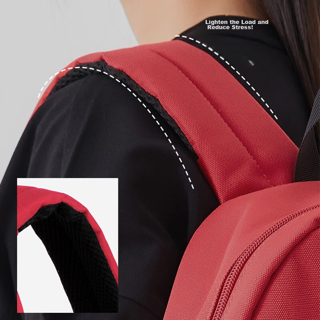 Жіночий рюкзак Dickies з кількома кишенями, легкий повсякденний дорожній рюкзак для учнів середньої та старшої школи, рюкзак великої місткості DK нової моделі - зображення 6