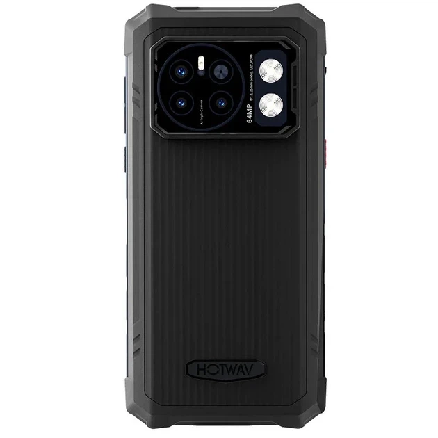 Смартфон підвищеної надійності Hotwav Cyber 13 Pro 12GB/ 256GB 10800mAh IP69K Чорний - зображення 6
